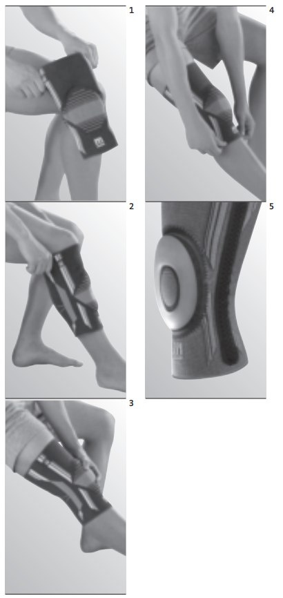 Genumedi ® stabilizator kolana z pierścieniem silikonowym