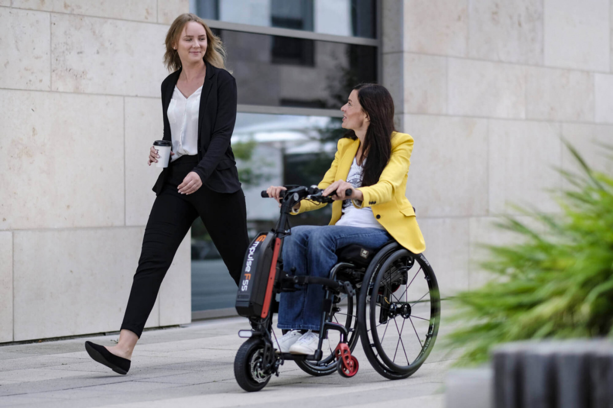 Urządzenie napędowe do wózka inwalidzkiego EMPULSE F55 (8.5")