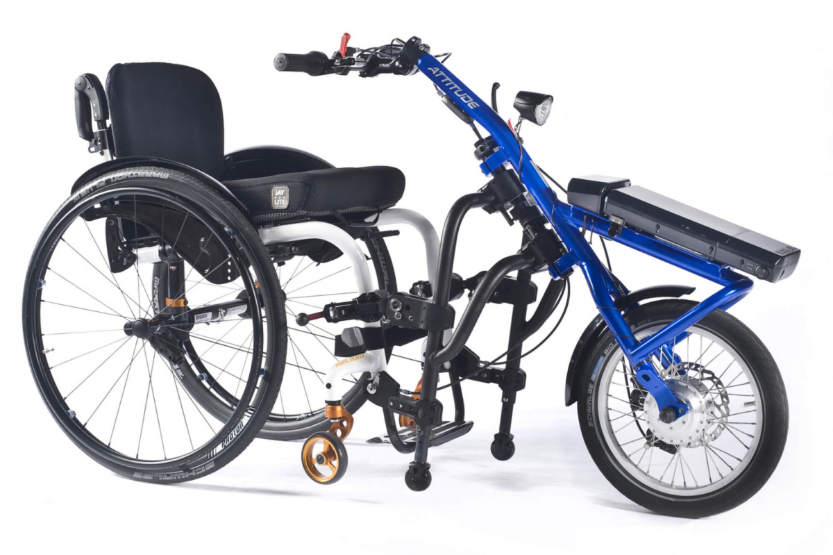 Przystawka rowerowa do wózka inwalidzkiego QUICKIE Attitude Power