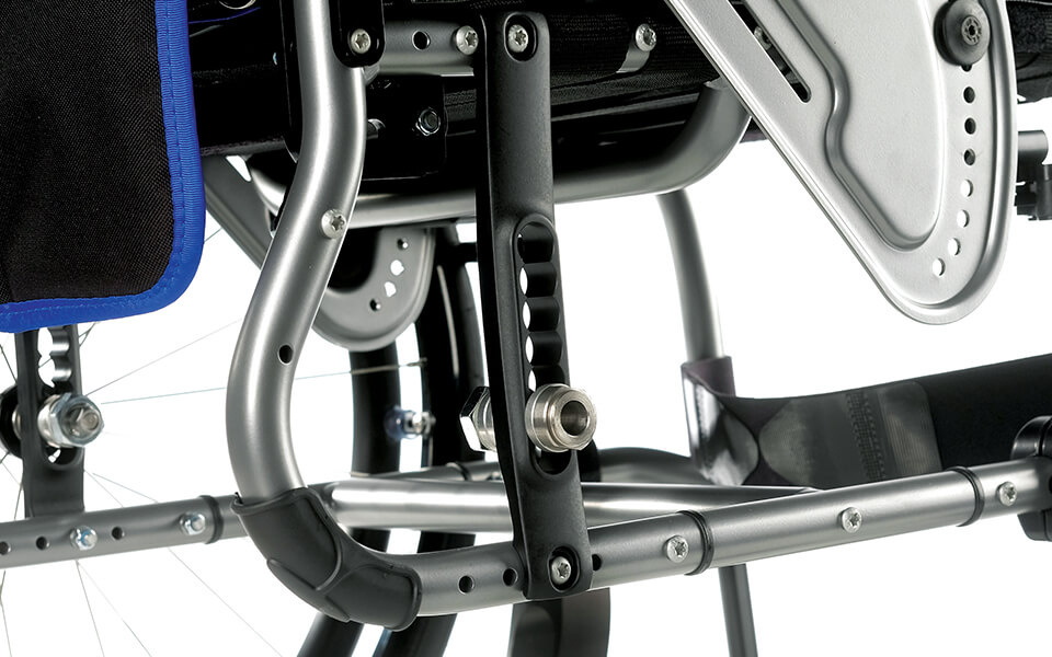 Wózek inwalidzki ze sztywna ramą aktywny aluminiowy QUICKIE Life R