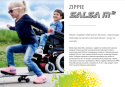 wózek elektryczny dziecięcy z napędem na środkowe koła ZIPPIE Salsa M²