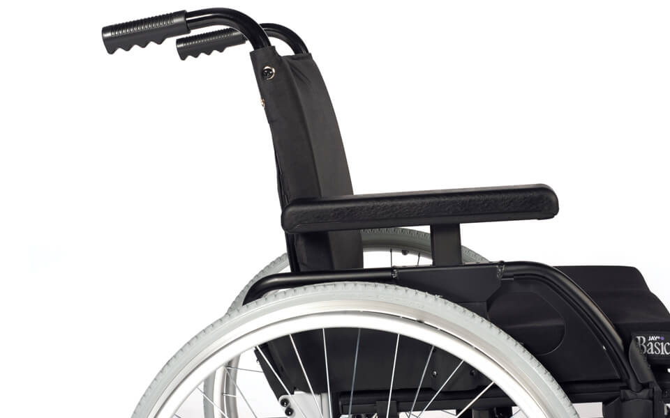 Wóżek inwalidzki aluminiowy Basix2