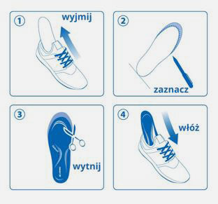 Spersonalizowane wkładki do butów – ZAMST STANDARD